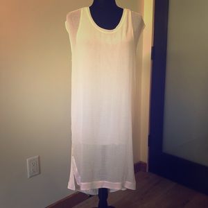 Helmet Lang Drop Back Dress Small